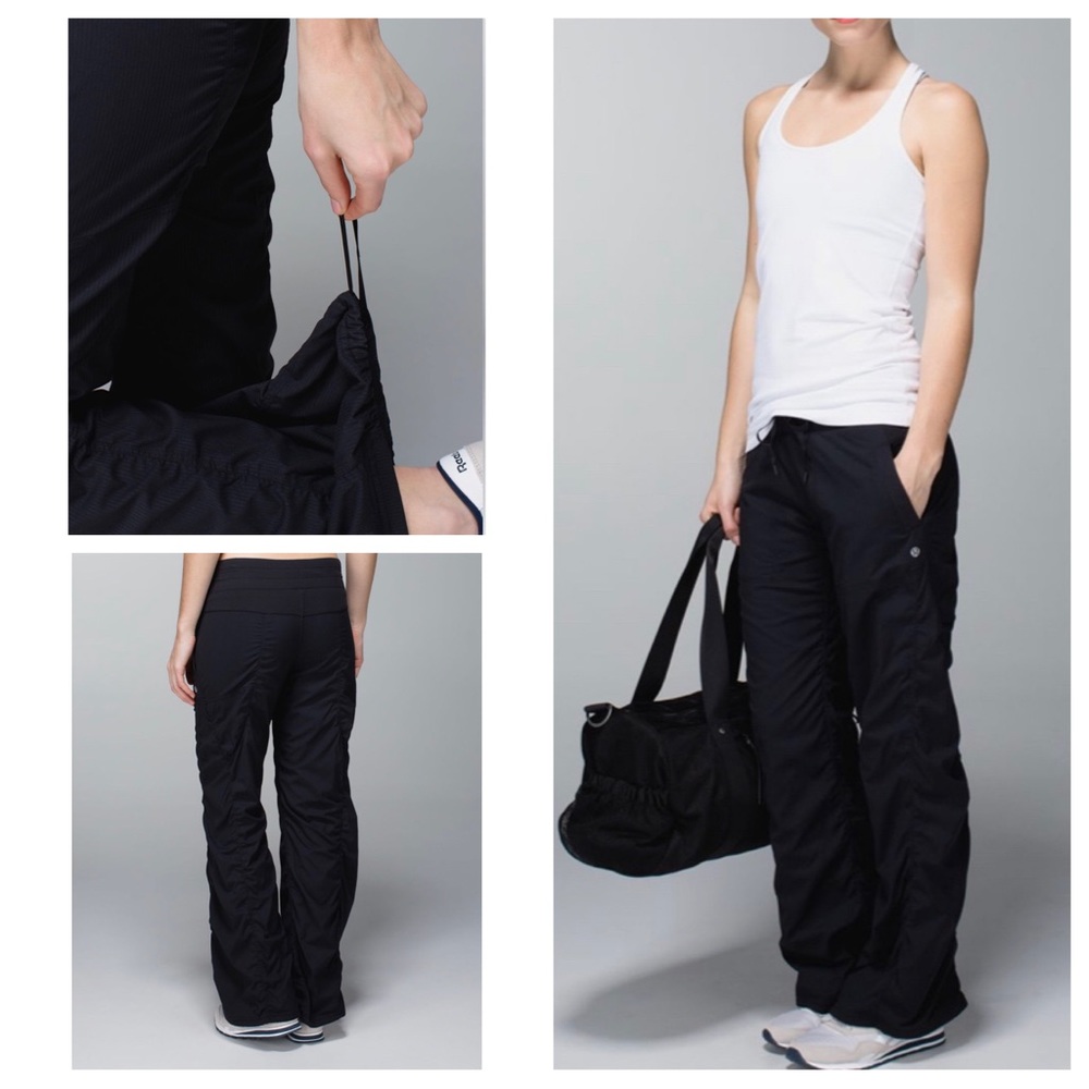 Lululemon Dance Studio Pant III Regular CoolMax Lined 34” Inseam Size 4 Black